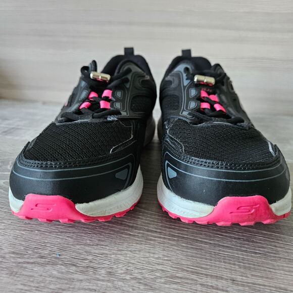 Skechers Go Run Consistent Sneakers Womens Black & Pink Athletic Shoes Size 8.5 - Picture 9 of 16